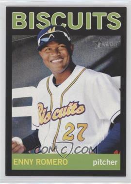 2013 Topps Heritage Minor League Edition - [Base] - Black #108 - Enny Romero /96