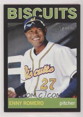 2013 Topps Heritage Minor League Edition - [Base] - Black #108 - Enny Romero /96