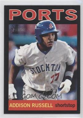 2013 Topps Heritage Minor League Edition - [Base] - Black #203 - Addison Russell /96