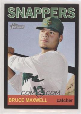 2013 Topps Heritage Minor League Edition - [Base] - Black #78 - Bruce Maxwell /96