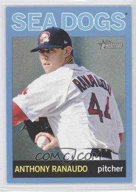 2013 Topps Heritage Minor League Edition - [Base] - Blue #124 - Anthony Ranaudo /1