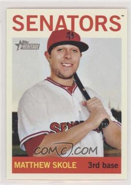 2013 Topps Heritage Minor League Edition - [Base] #125 - Matt Skole