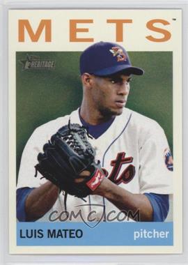 2013 Topps Heritage Minor League Edition - [Base] #181 - Luis Mateo