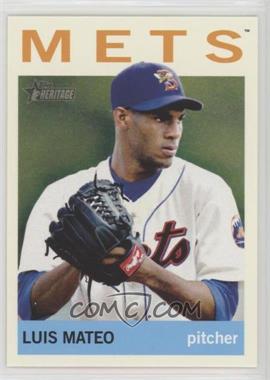 2013 Topps Heritage Minor League Edition - [Base] #181 - Luis Mateo