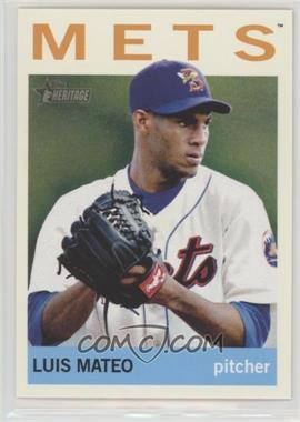 2013 Topps Heritage Minor League Edition - [Base] #181 - Luis Mateo