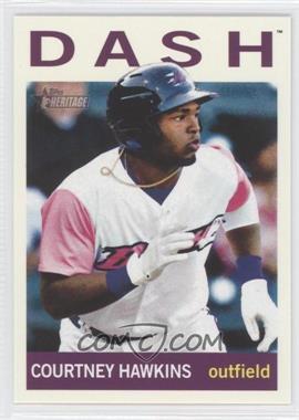 2013 Topps Heritage Minor League Edition - [Base] #213.2 - Courtney Hawkins (Pink Sleeves)