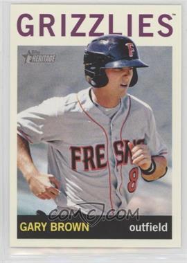 2013 Topps Heritage Minor League Edition - [Base] #22 - Gary Brown