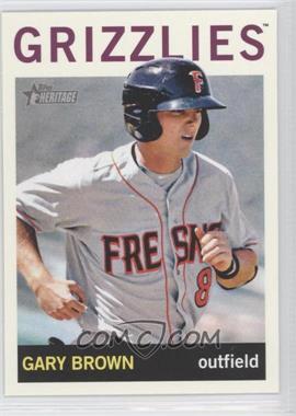 2013 Topps Heritage Minor League Edition - [Base] #22 - Gary Brown