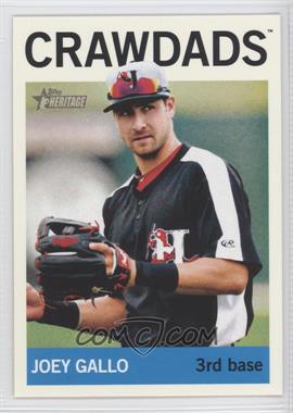 2013 Topps Heritage Minor League Edition - [Base] #62 - Joey Gallo