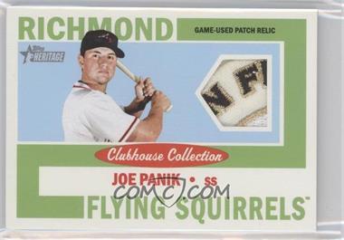 2013 Topps Heritage Minor League Edition - Clubhouse Collection Patch Relics #CCR-JP - Joe Panik /15