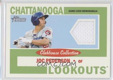 2013 Topps Heritage Minor League Edition - Clubhouse Collection Relics #CCR-JPE - Joc Pederson