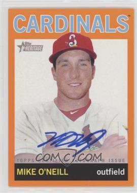 2013 Topps Heritage Minor League Edition - Real One Autographs - Orange #ROA-MON - Mike O'Neill /5