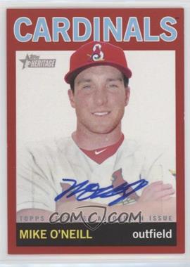 2013 Topps Heritage Minor League Edition - Real One Autographs - Red #ROA-MON - Mike O'Neill /10