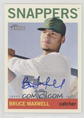 2013 Topps Heritage Minor League Edition - Real One Autographs #ROA-BMA - Bruce Maxwell
