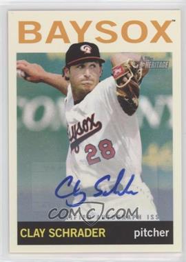 2013 Topps Heritage Minor League Edition - Real One Autographs #ROA-CS - Clay Schrader