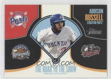 2013 Topps Heritage Minor League Edition - The Road to the Show #RTTS-AR - Addison Russell