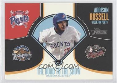 2013 Topps Heritage Minor League Edition - The Road to the Show #RTTS-AR - Addison Russell