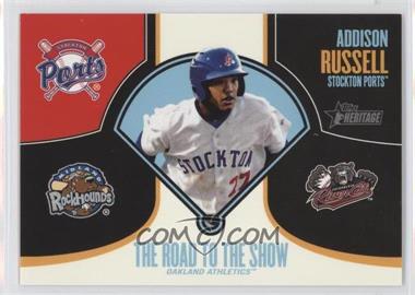 2013 Topps Heritage Minor League Edition - The Road to the Show #RTTS-AR - Addison Russell