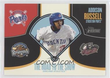 2013 Topps Heritage Minor League Edition - The Road to the Show #RTTS-AR - Addison Russell