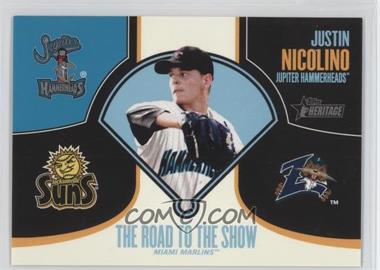 2013 Topps Heritage Minor League Edition - The Road to the Show #RTTS-JN - Justin Nicolino