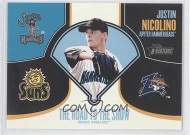 2013 Topps Heritage Minor League Edition - The Road to the Show #RTTS-JN - Justin Nicolino
