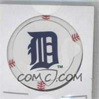 2013 Topps MLB Chipz - [Base] - Gold Team Logo Sticker #_JUVE - Justin Verlander