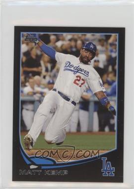 2013 Topps Mini - [Base] - Black #242 - Matt Kemp /5