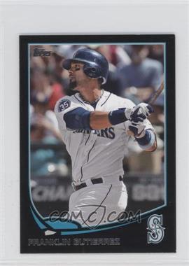 2013 Topps Mini - [Base] - Black #340 - Franklin Gutierrez /5