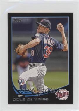 2013 Topps Mini - [Base] - Black #636 - Cole De Vries /5