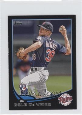 2013 Topps Mini - [Base] - Black #636 - Cole De Vries /5