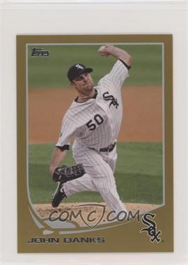 2013 Topps Mini - [Base] - Gold #150 - John Danks /62