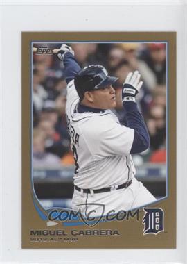 2013 Topps Mini - [Base] - Gold #374 - Miguel Cabrera /62