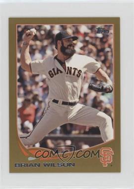 2013 Topps Mini - [Base] - Gold #38 - Brian Wilson /62