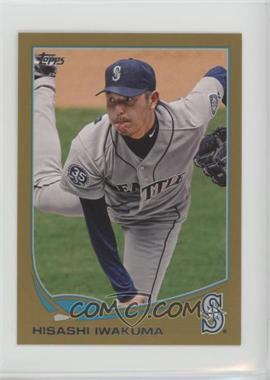 2013 Topps Mini - [Base] - Gold #403 - Hisashi Iwakuma /62