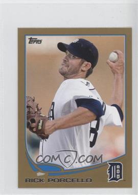 2013 Topps Mini - [Base] - Gold #420 - Rick Porcello /62