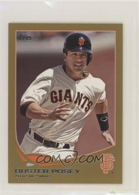 2013 Topps Mini - [Base] - Gold #455 - Buster Posey /62