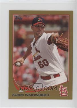 2013 Topps Mini - [Base] - Gold #50 - Adam Wainwright /62