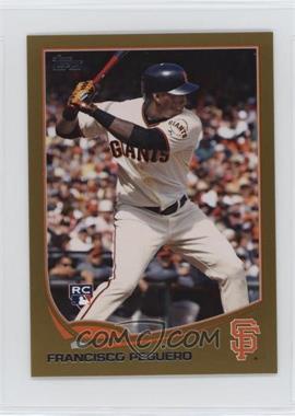 2013 Topps Mini - [Base] - Gold #564 - Francisco Peguero /62