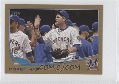 2013 Topps Mini - [Base] - Gold #574 - Corey Hart /62