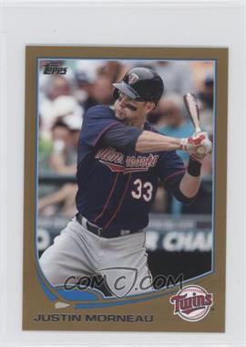 2013 Topps Mini - [Base] - Gold #575 - Justin Morneau /62