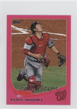 2013 Topps Mini - [Base] - Pink #208 - Kurt Suzuki /25