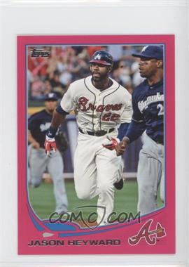 2013 Topps Mini - [Base] - Pink #222 - Jason Heyward /25