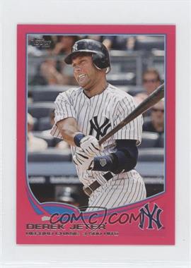 2013 Topps Mini - [Base] - Pink #373 - Derek Jeter /25