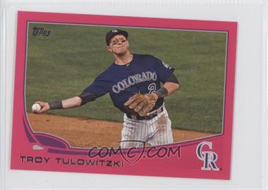 2013 Topps Mini - [Base] - Pink #453 - Troy Tulowitzki /25