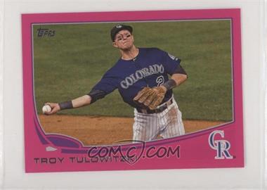 2013 Topps Mini - [Base] - Pink #453 - Troy Tulowitzki /25