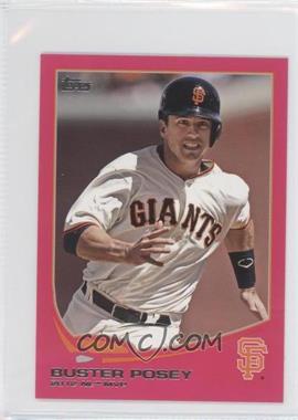 2013 Topps Mini - [Base] - Pink #455 - Buster Posey /25