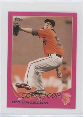 2013 Topps Mini - [Base] - Pink #55 - Tim Lincecum /25