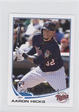 2013 Topps Mini - [Base] #346 - Aaron Hicks