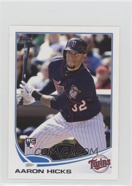 2013 Topps Mini - [Base] #346 - Aaron Hicks