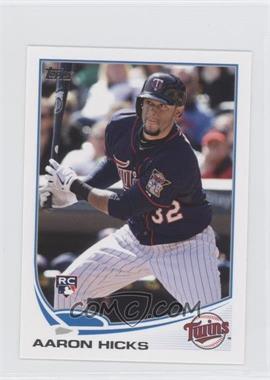 2013 Topps Mini - [Base] #346 - Aaron Hicks